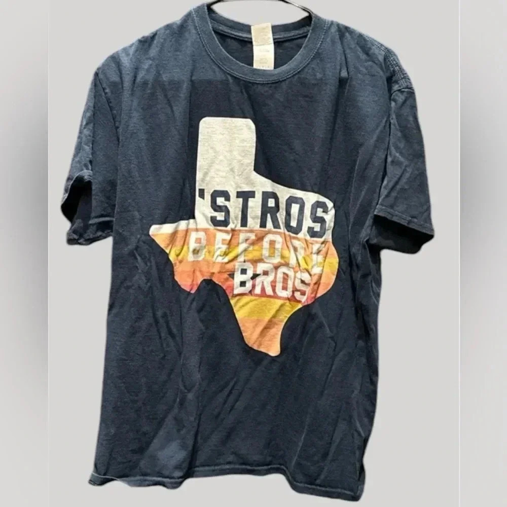 ASTROS BEFORE BROS T SHIRT LARGE
